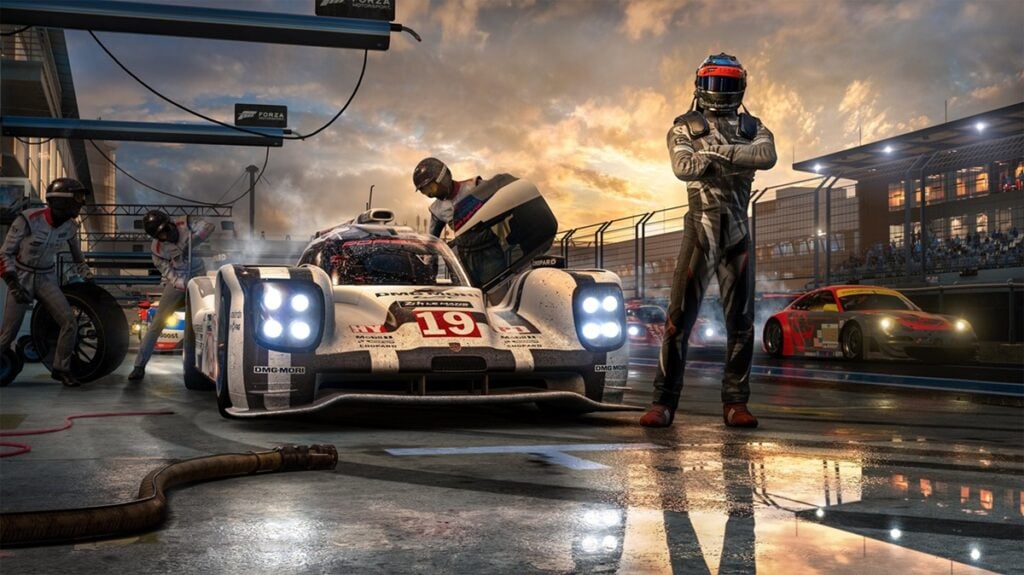A wallpaper of the Forza Motorsport Series