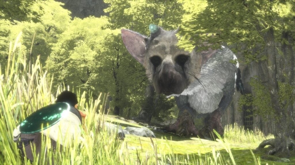 A wallpaper of The Last Guardian