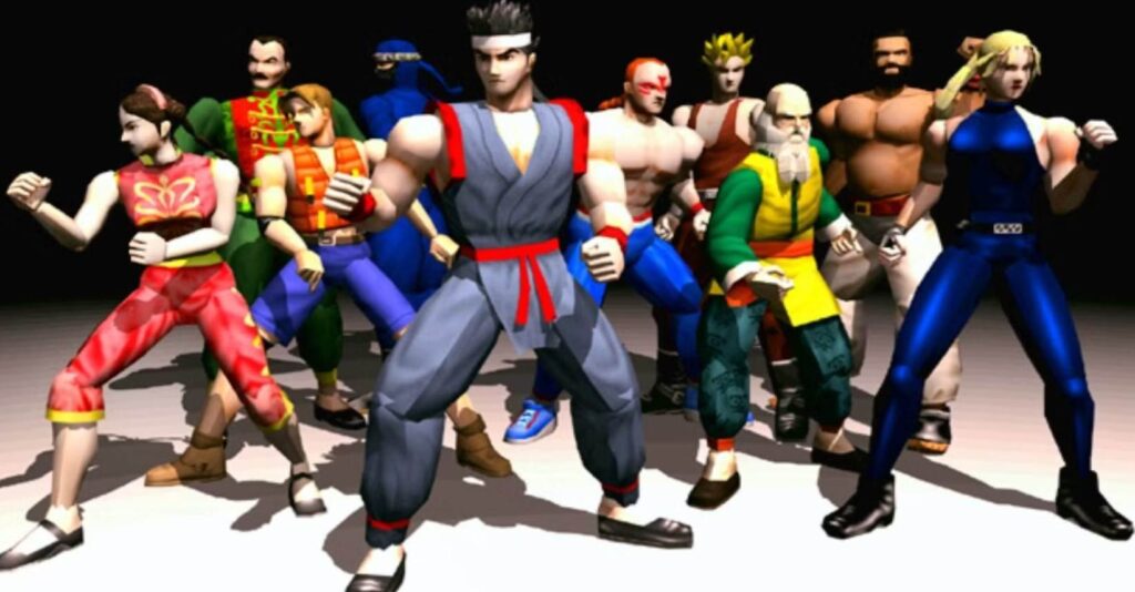 A picture of Virtua Fighter
