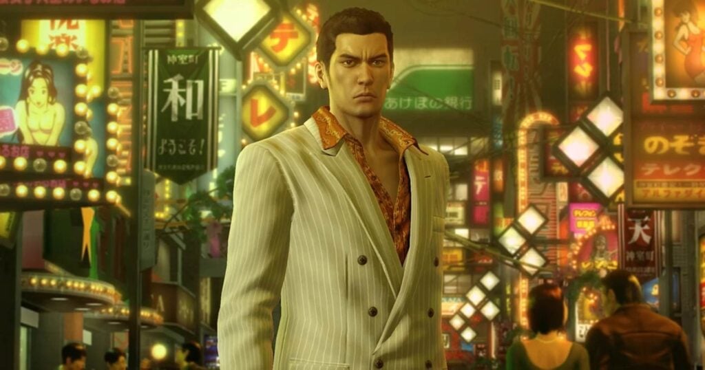 A wallpaper of Yakuza