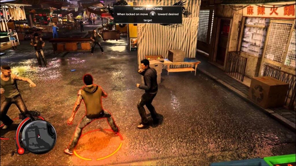 An official picture of Sleeping Dogs