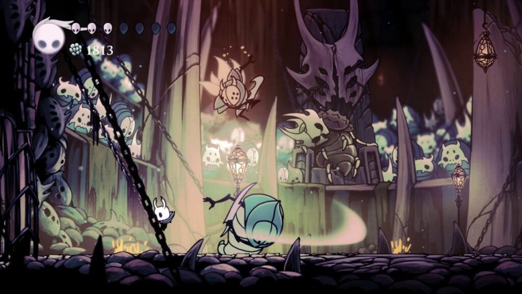 A picture of Hollow Knight