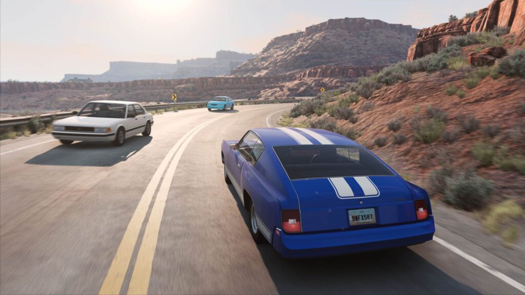 A wallpaper of BeamNG.drive