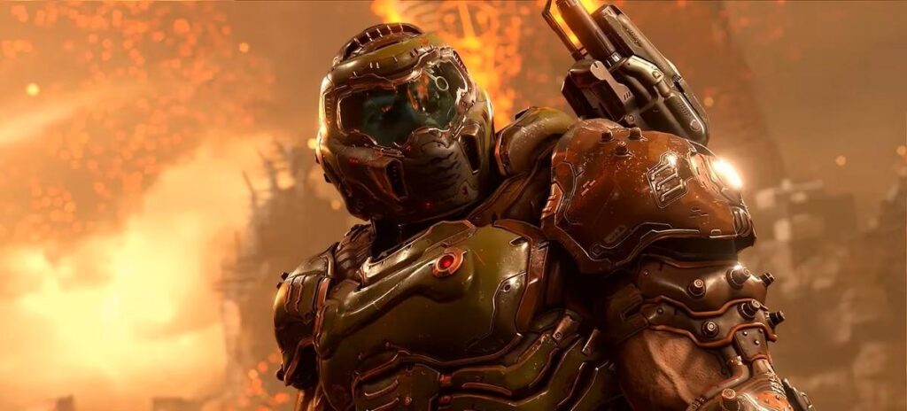 an image of Doom Slayer from Doom