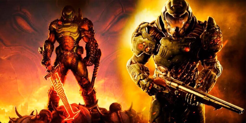 a wallpaper of Doom and Doom: Eternal