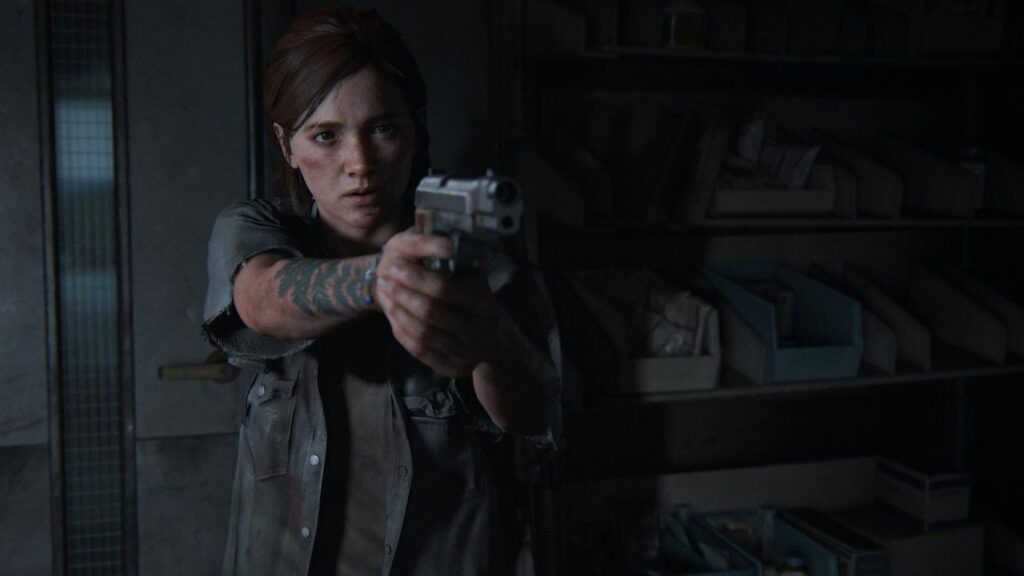 a picture of Ellie in The Last of Us Part II