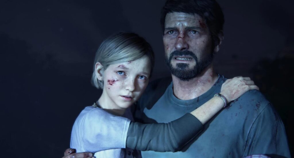 a picture of Young Joel with her daughter, Sarah