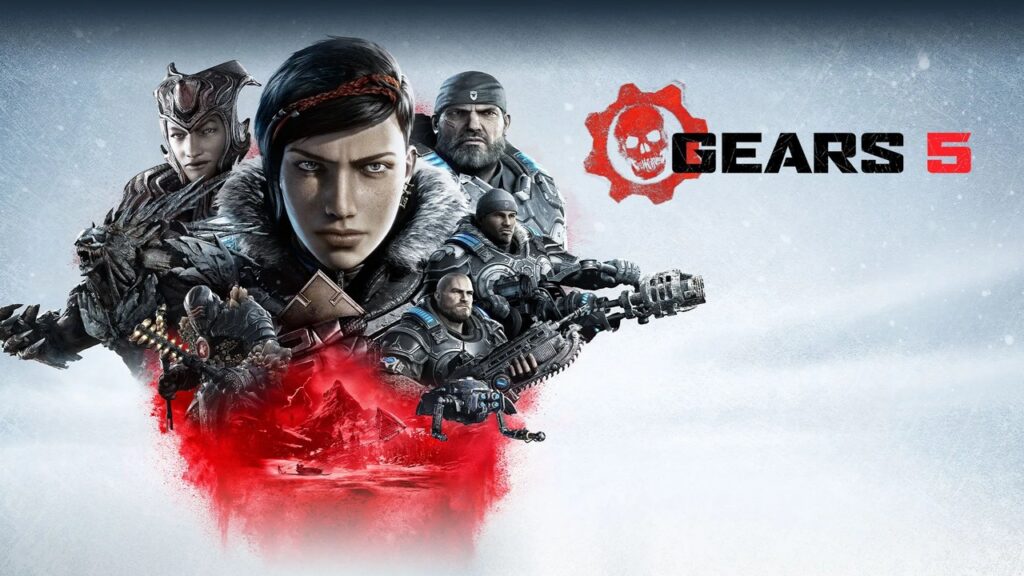A wallpaper of Gears 5