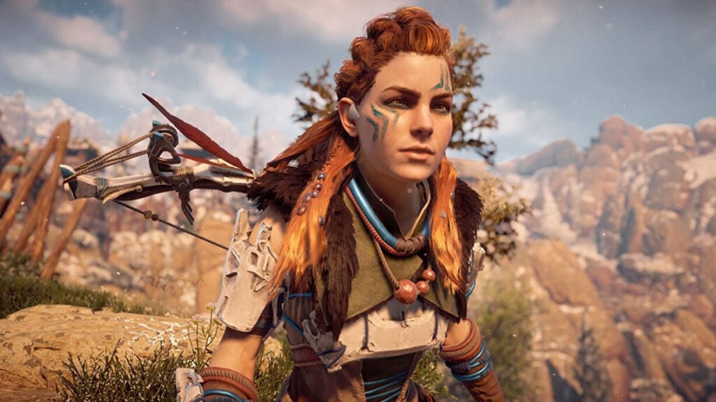 A wallpaper of Horizon Zero Dawn