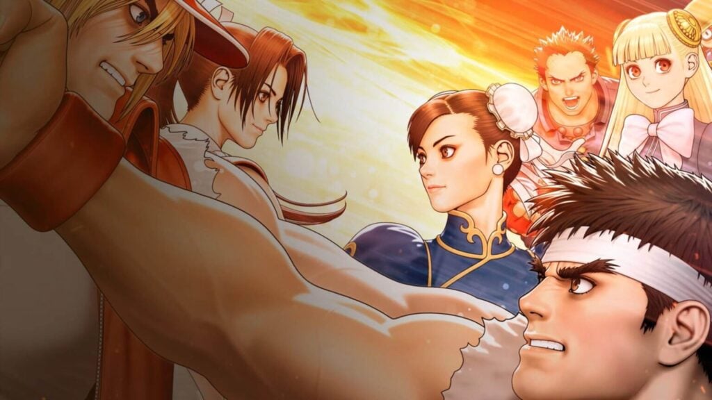Official art of Capcom Fighting Collection 2