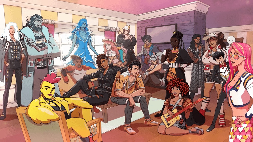 Official art of Date Everything