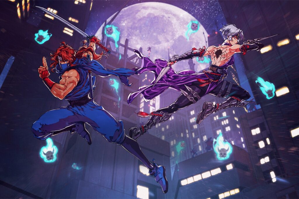 Official art of Ninja Gaiden: Ragebound