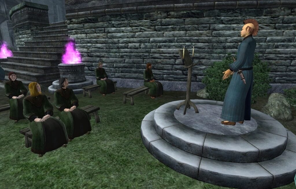 A wallpaper of Elder Scrolls Oblivion