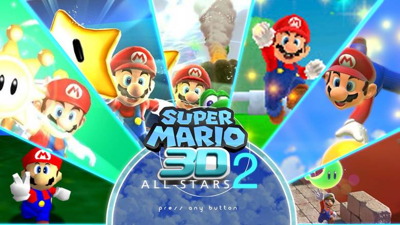 Fan-made image of Super Mario 3D All-Stars 2