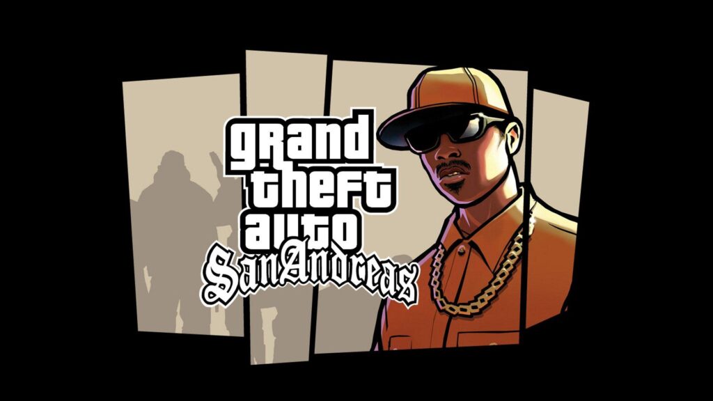 A wallpaper of Grand Theft Auto: San Andreas