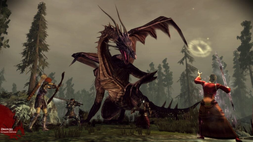 An official picture of Dragon Age: Origins