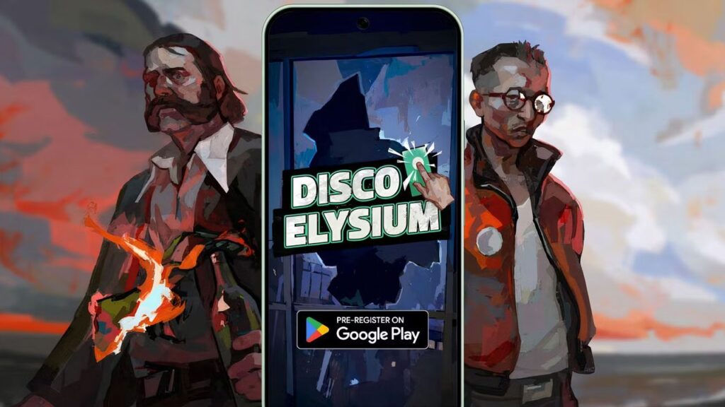 official image of Disco Elysium on mobile