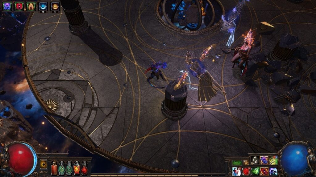 A wallpaper of Path of Exile