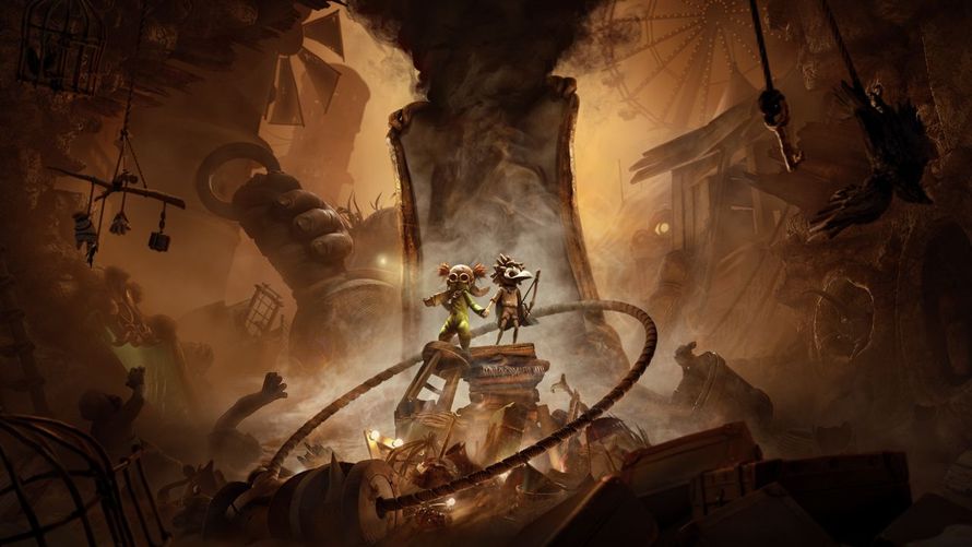 Official art of Little Nightmares 3.