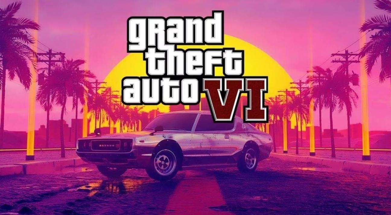 A wallpaper of Grand Theft Auto VI.