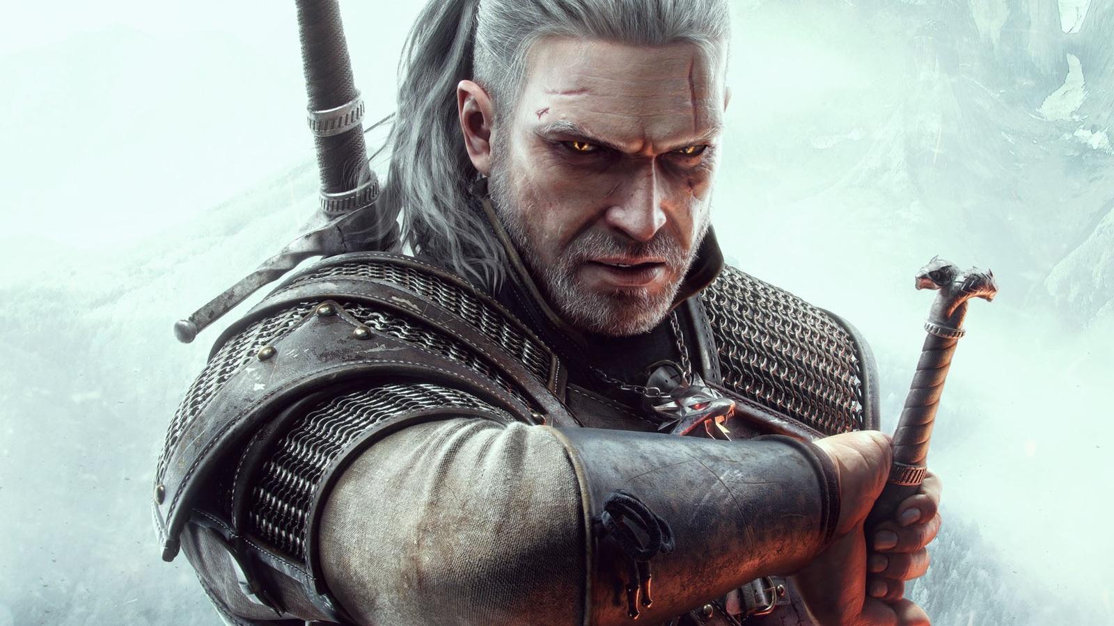 a wallpaper of The Witcher 3: Wild Hunt.