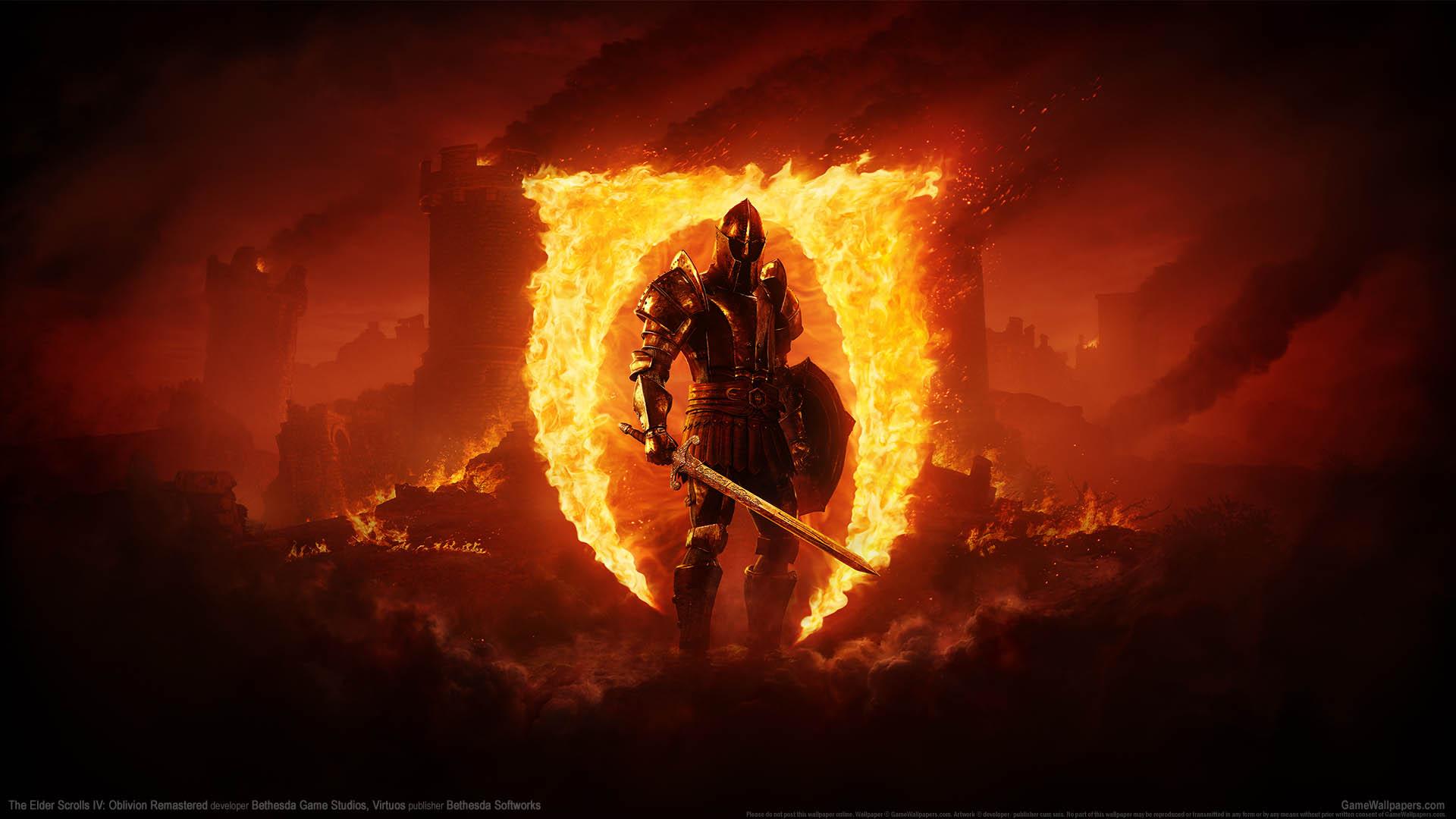A wallpaper of The Elder Scrolls IV: Oblivion.