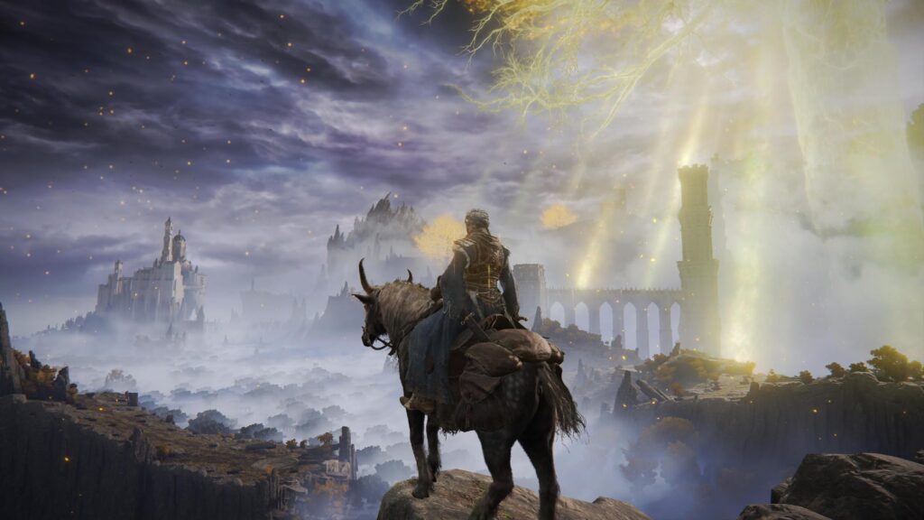 A wallpaper of Elden Ring.