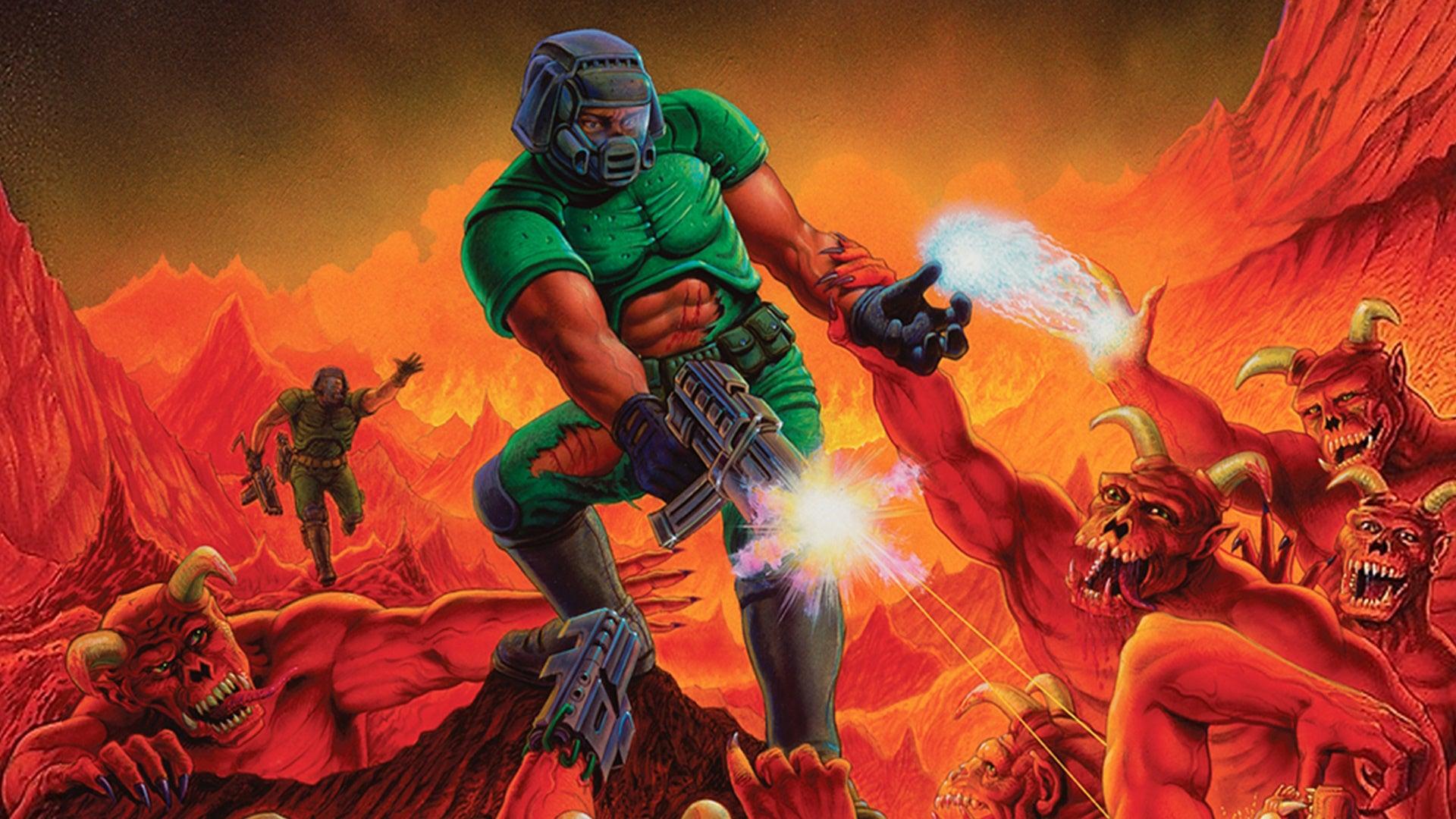 A picture of Doom 1993.