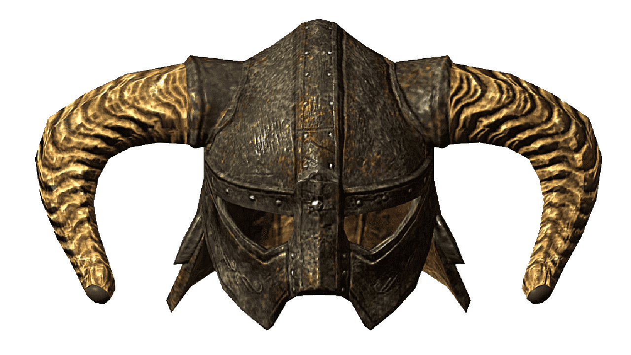 An image of the Dragonborn Helmet in The Elder Scrolls IV: Oblivion.