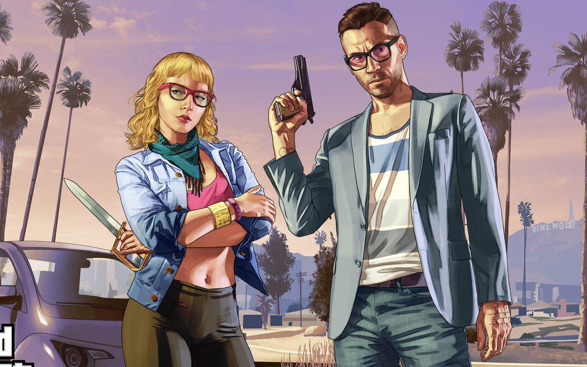 A picture of Grand Theft Auto.