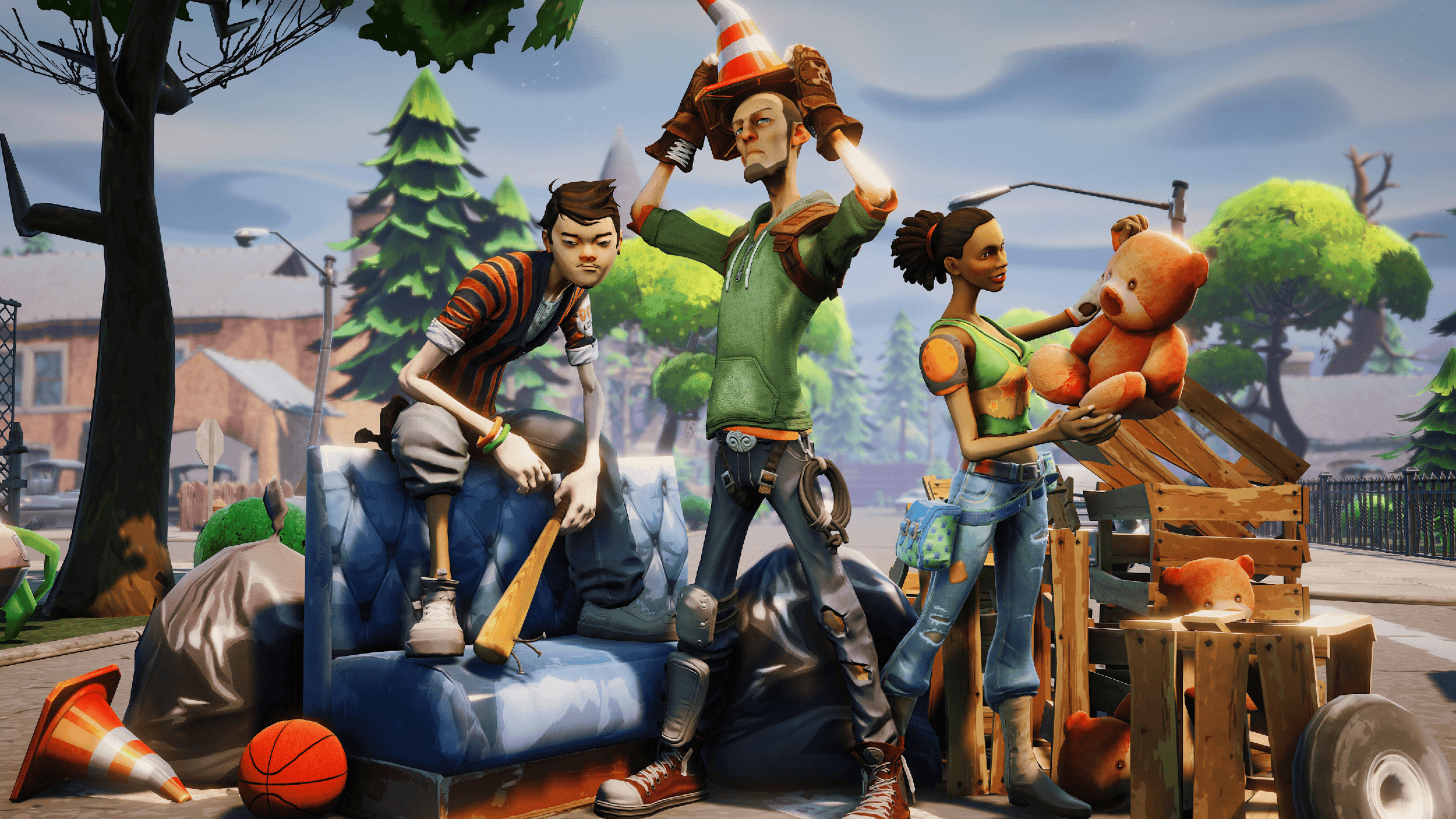 An official picture of Fortnite.