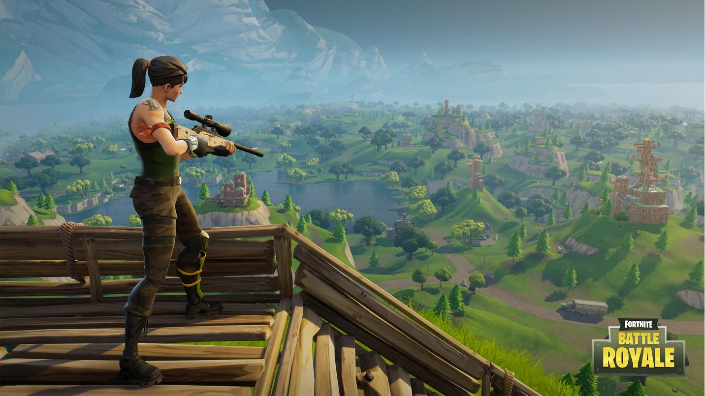 An official picture of Fortnite.