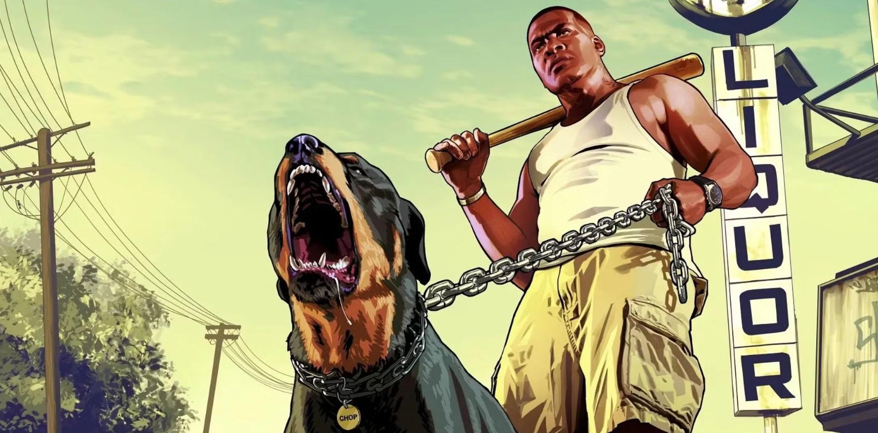 A picture of GTA V.