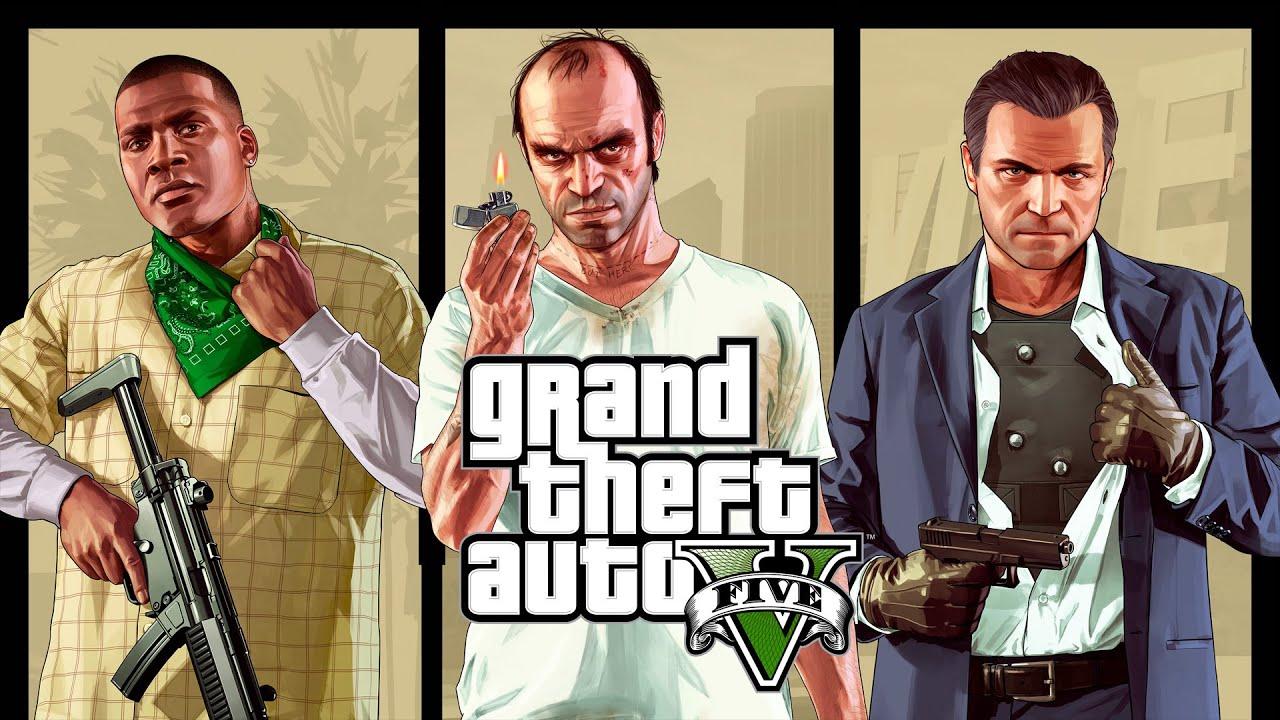 An official picture of GTA V.