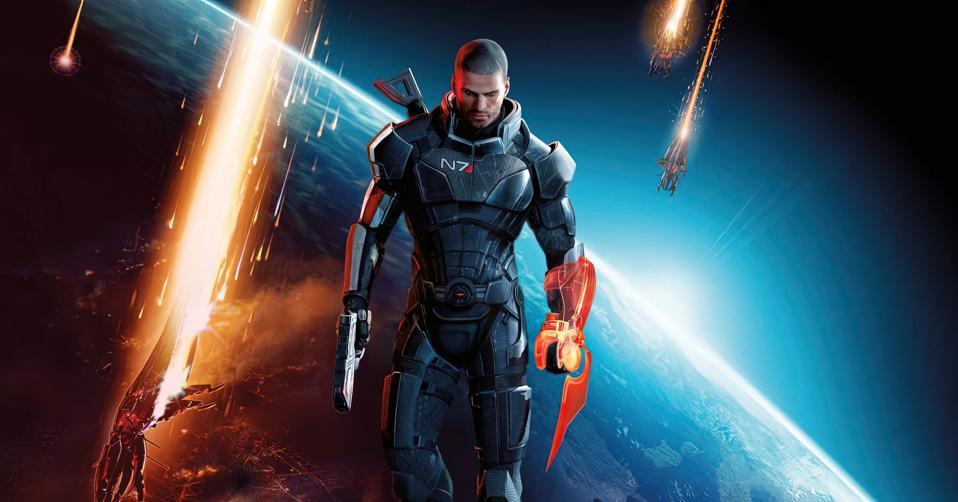 A picture of the Mass Effect Series.