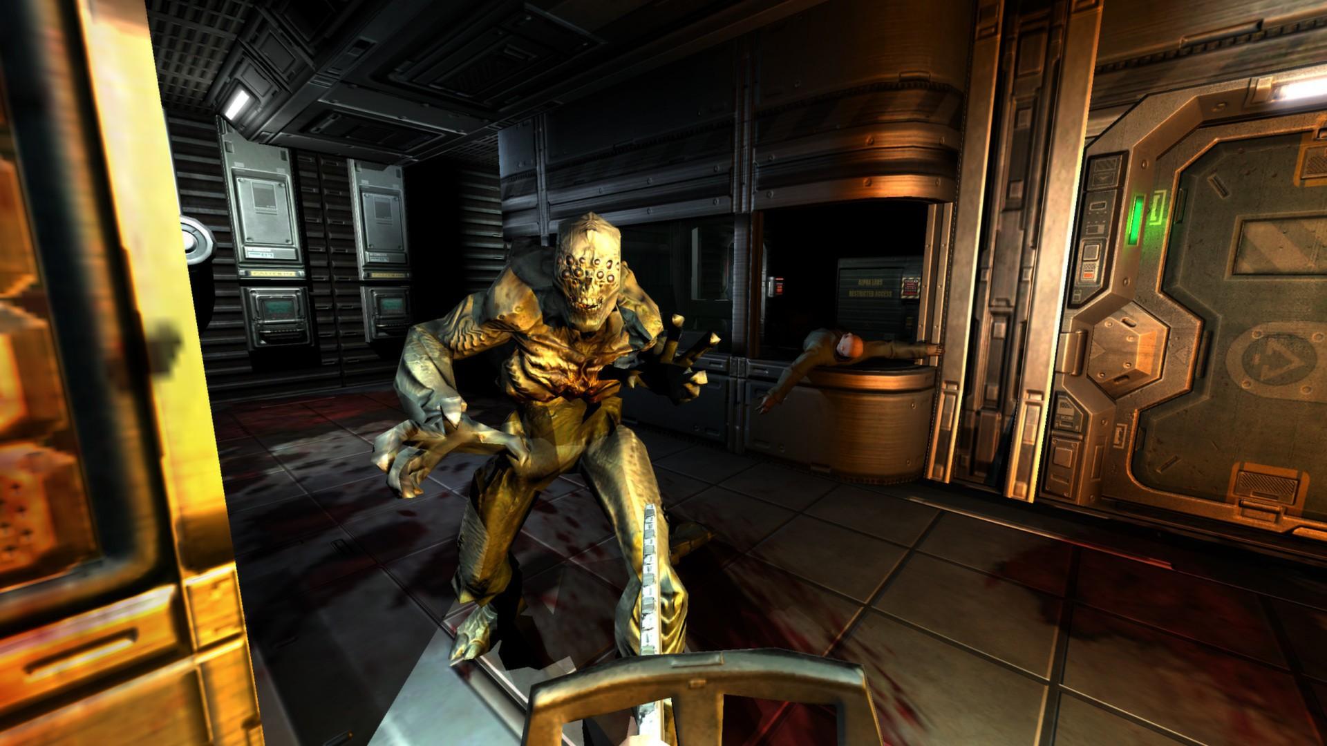 A picture of Doom 3.