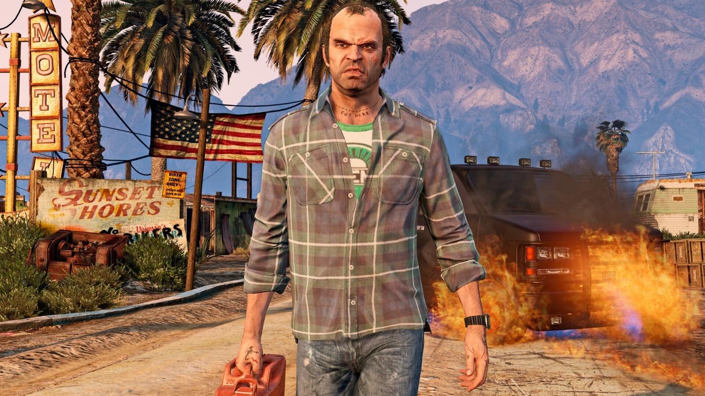 A picture of GTA V.