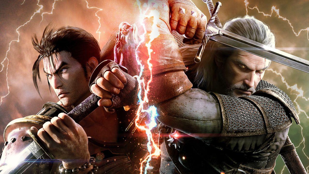 A wallpaper of Soulcalibur VI.