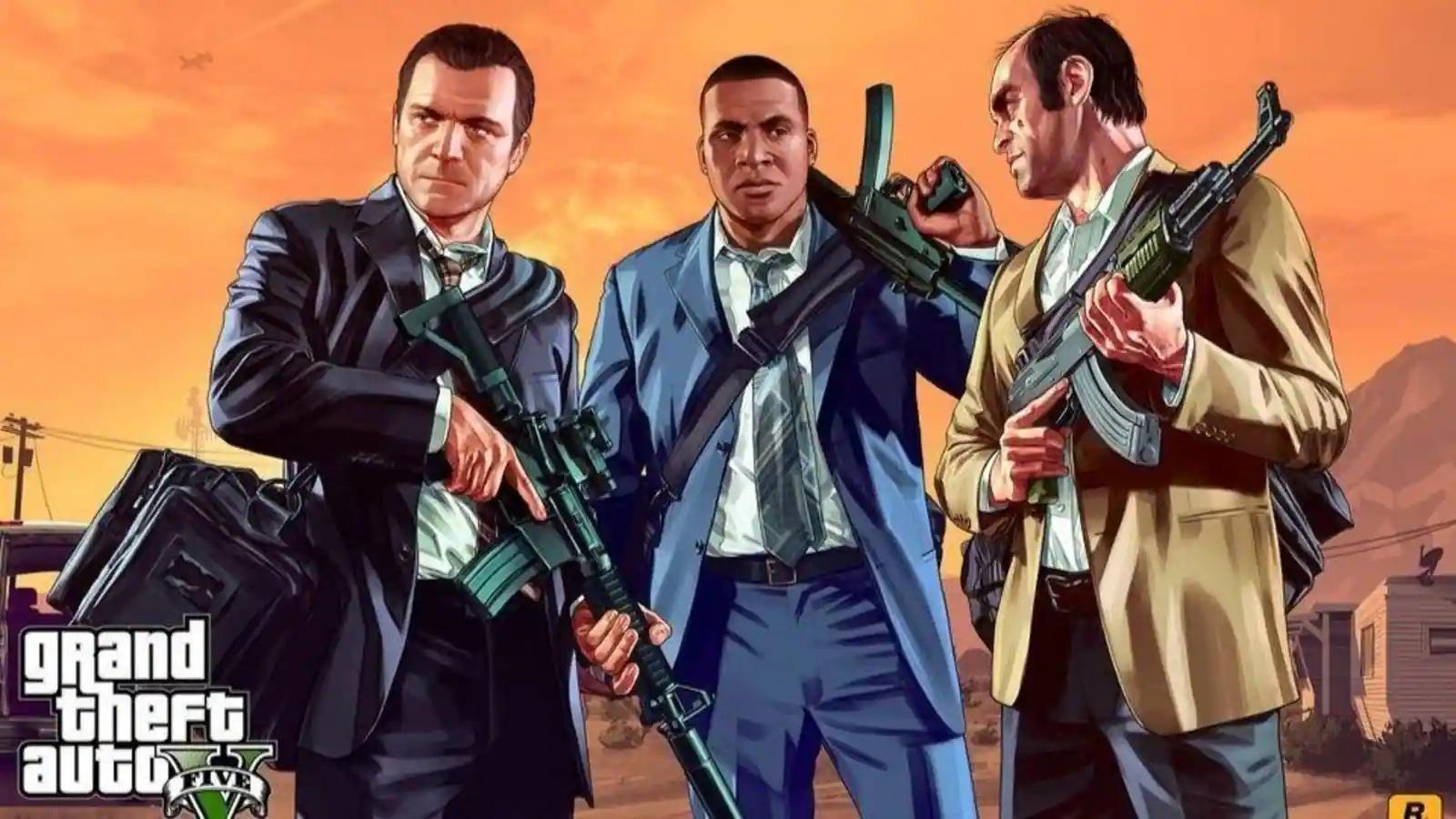 A picture of GTA V.