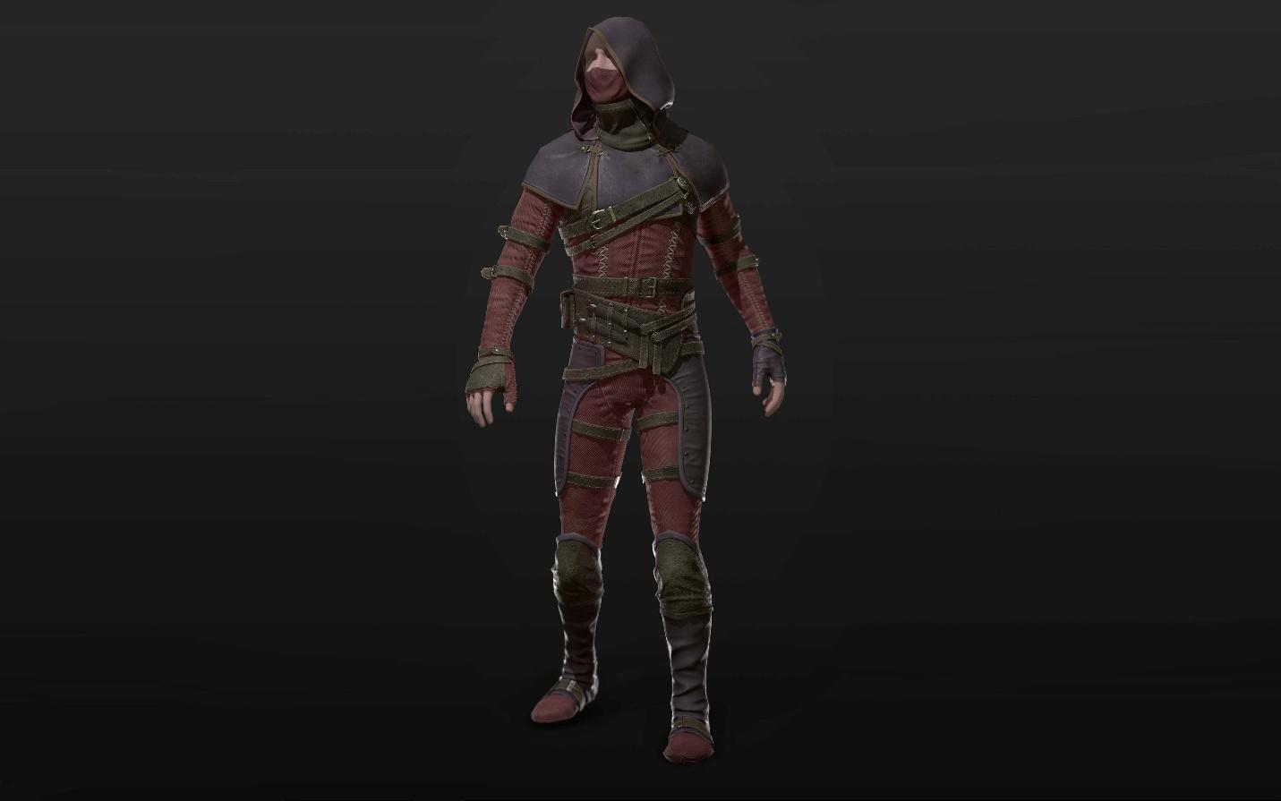A picture of Shrouded Armor in The Elder Scrolls IV: Oblivion.