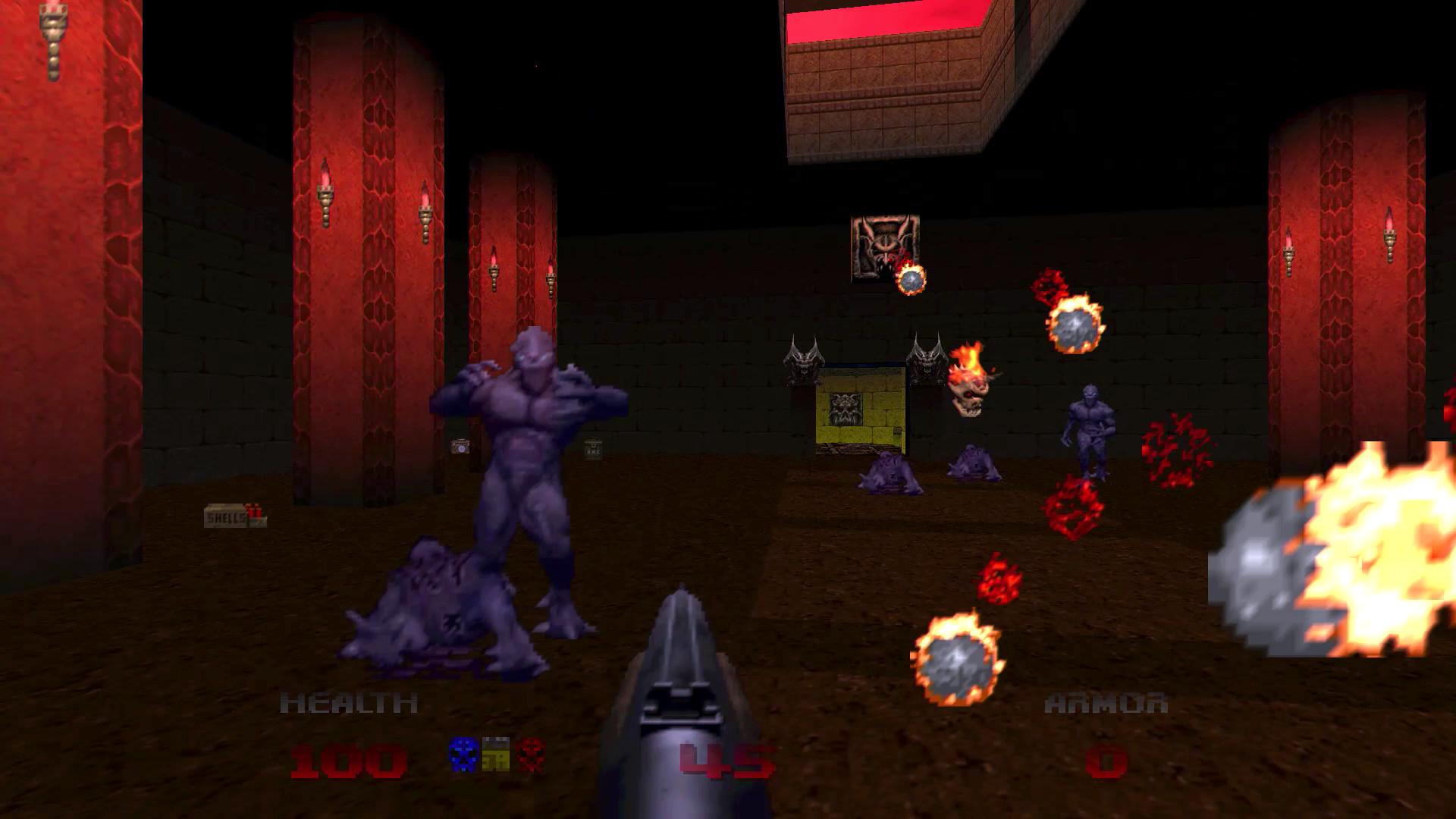 A picture of Doom 64.