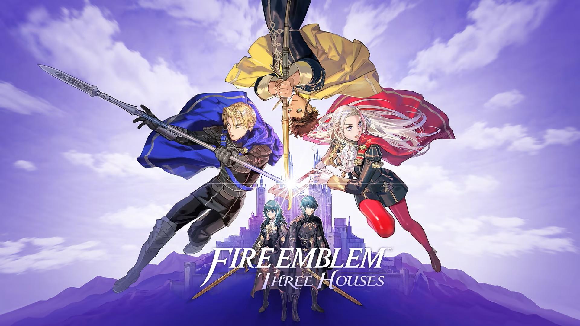 An official picture of Fire Emblem: Three Houses.