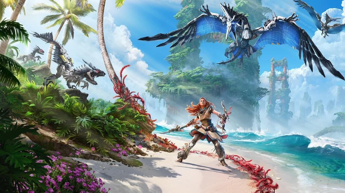 A wallpaper of Horizon Forbidden West.