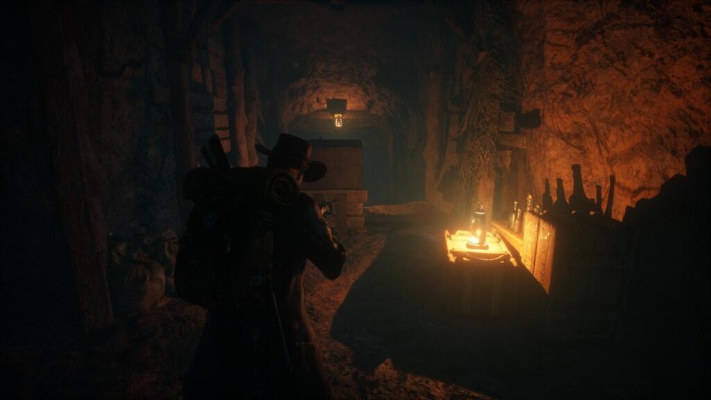 Explore caves and mines in Western Rye.