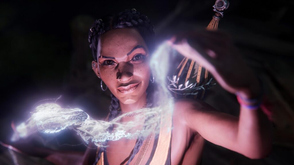  Image of the main character of South of Midnight.
