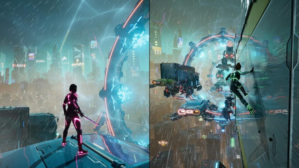  Image of Split Faction gameplay.
