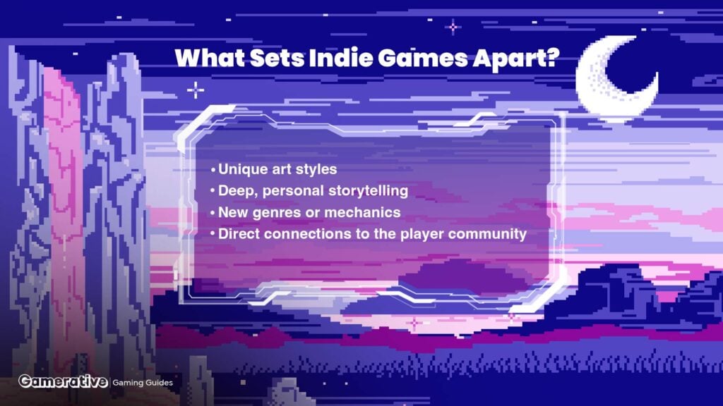 What sets indie games apart