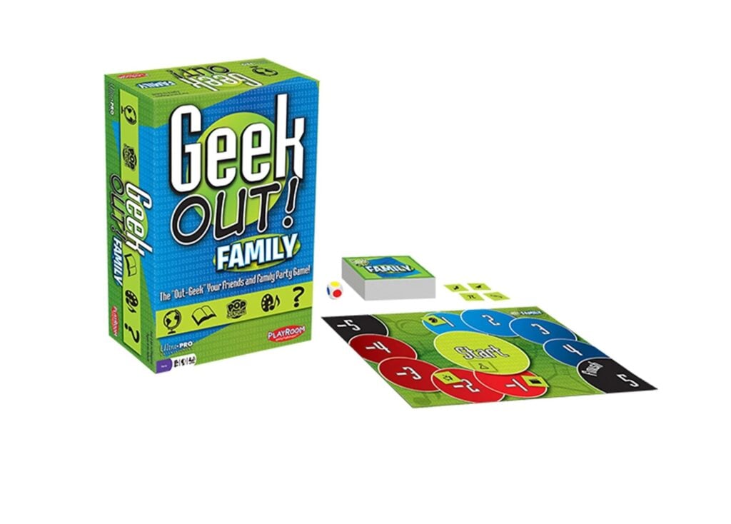 A picture of a trivia game