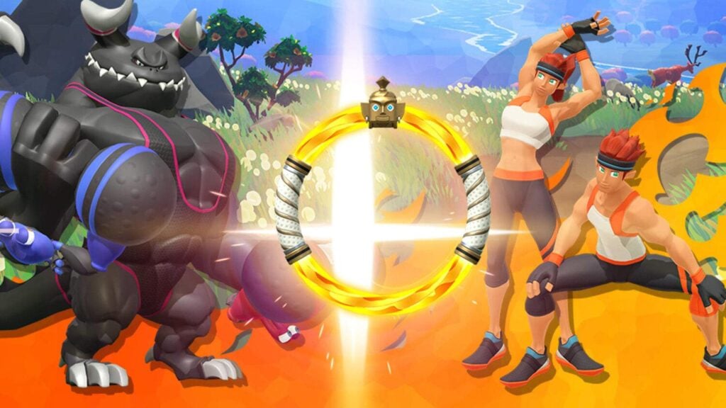 a wallpaper of Ring Fit Adventure