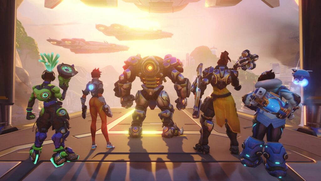 a screenshot of Overwatch